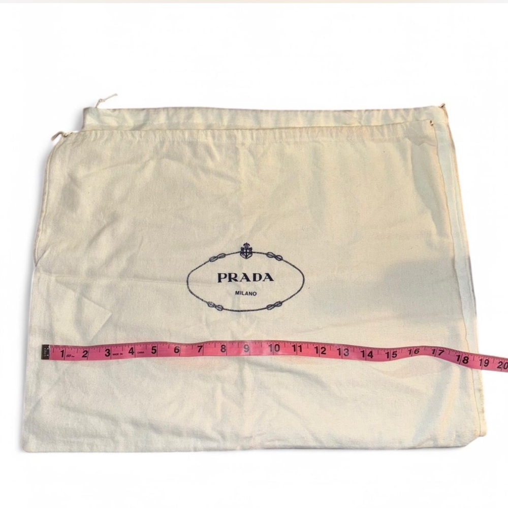 One Single White Prada - Milano dust bag for Prada bag, tote, purse